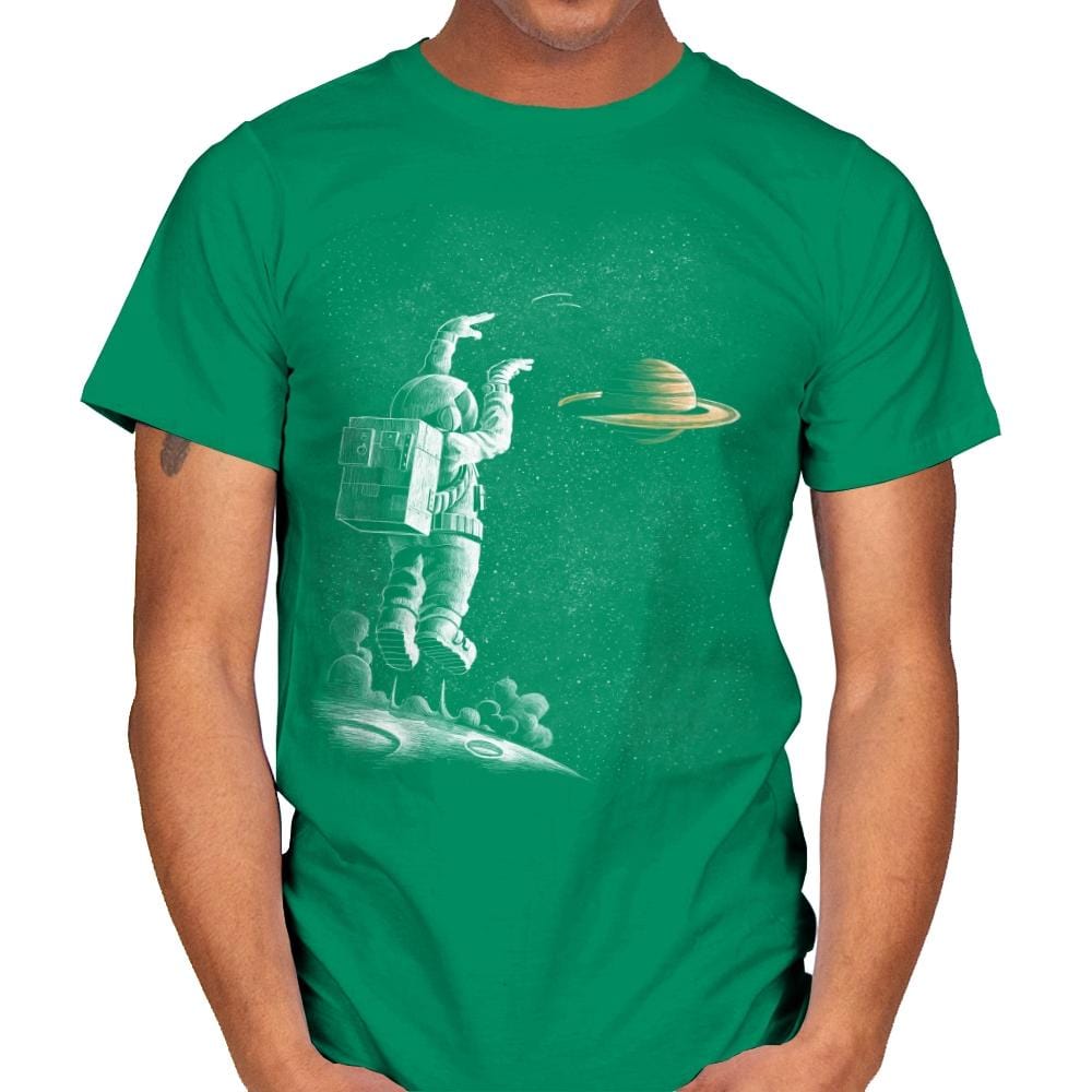 A Basketball Star - Mens T-Shirts RIPT Apparel Small / Kelly