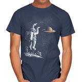 A Basketball Star - Mens T-Shirts RIPT Apparel Small / Navy