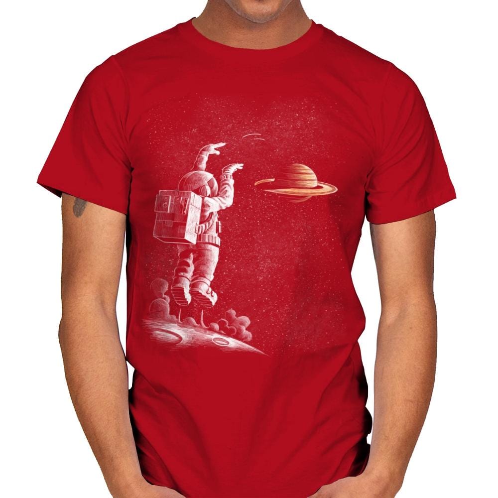 A Basketball Star - Mens T-Shirts RIPT Apparel Small / Red