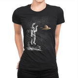 A Basketball Star - Womens Premium T-Shirts RIPT Apparel Small / Black