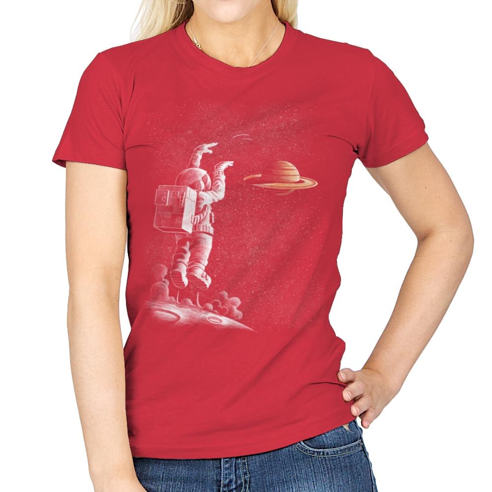 A Basketball Star - Womens T-Shirts RIPT Apparel Small / Red