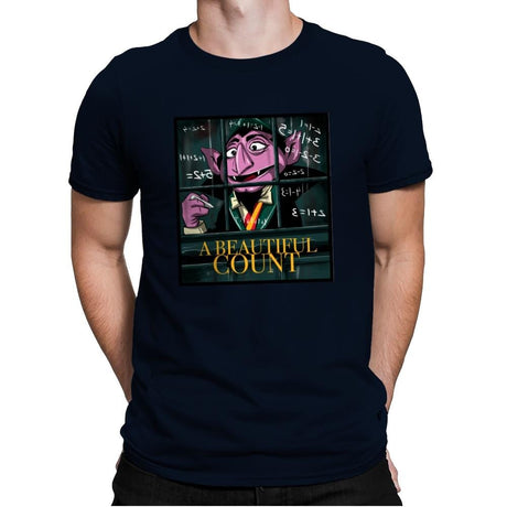 A Beautiful Count - Mens Premium T-Shirts RIPT Apparel Small / Midnight Navy