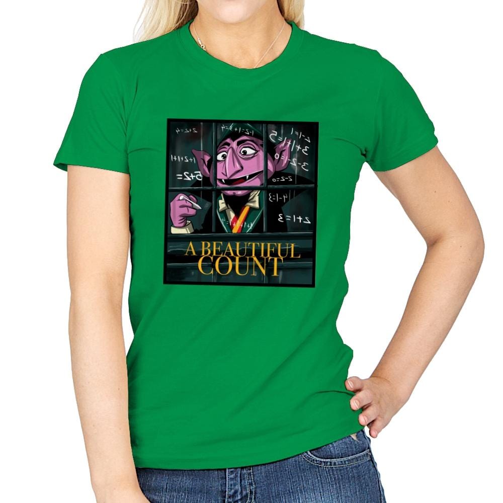 A Beautiful Count - Womens T-Shirts RIPT Apparel Small / Irish Green