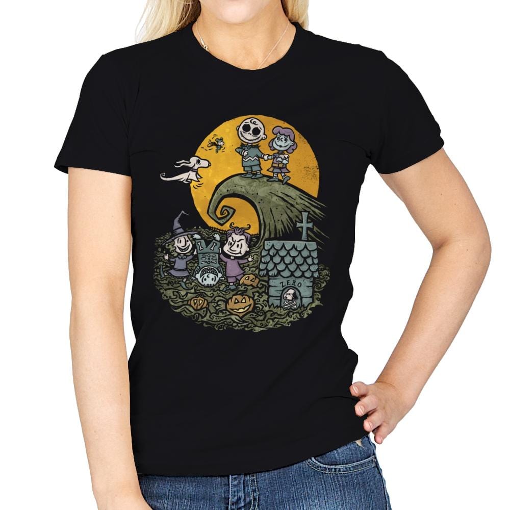 A Boy and his Dog Zero - Womens T-Shirts RIPT Apparel Small / Black