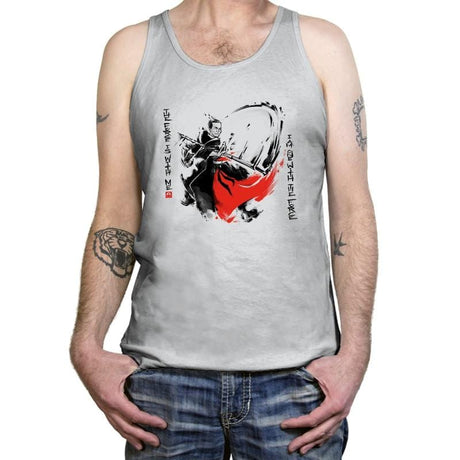 A Brush with the Force Exclusive - Tanktop Tanktop RIPT Apparel X-Small / Silver