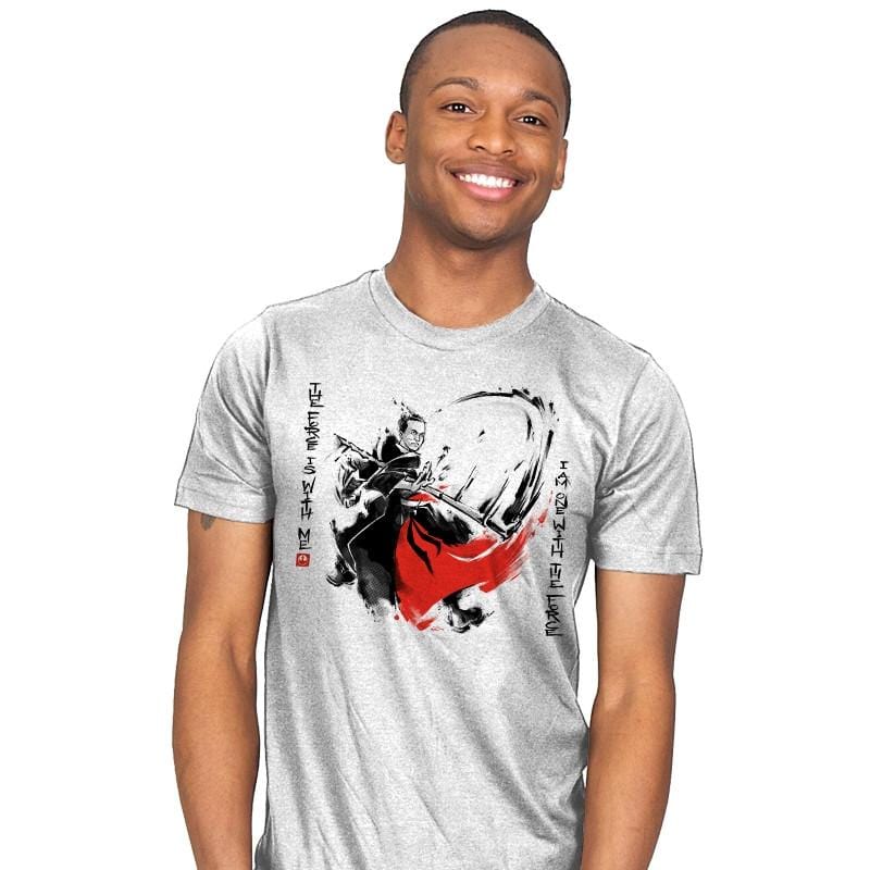 A Brush with the Force - Mens T-Shirts RIPT Apparel