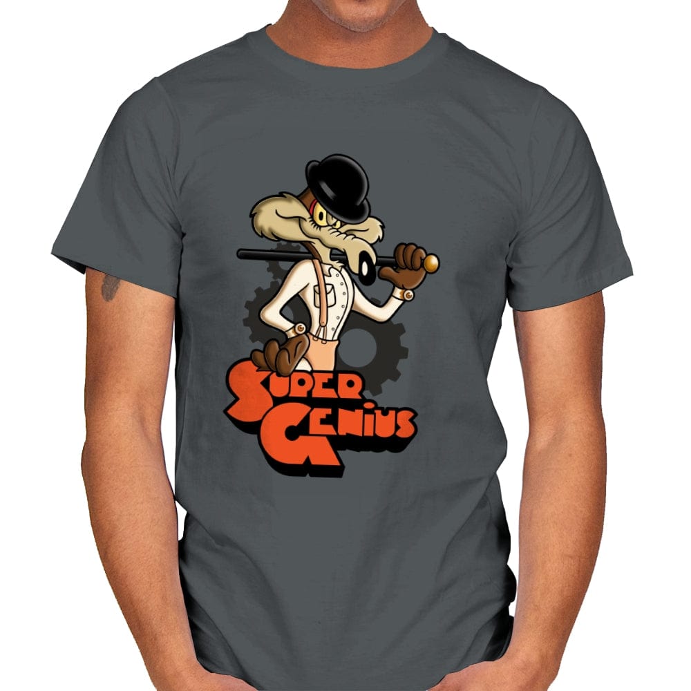 A Clockwork Genius - Mens T-Shirts RIPT Apparel Small / Charcoal