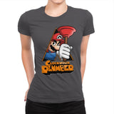 A Clockwork Plumber - Womens Premium T-Shirts RIPT Apparel Small / Heavy Metal