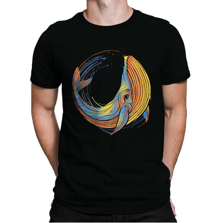 A Colorful Swim - Mens Premium T-Shirts RIPT Apparel Small / Black
