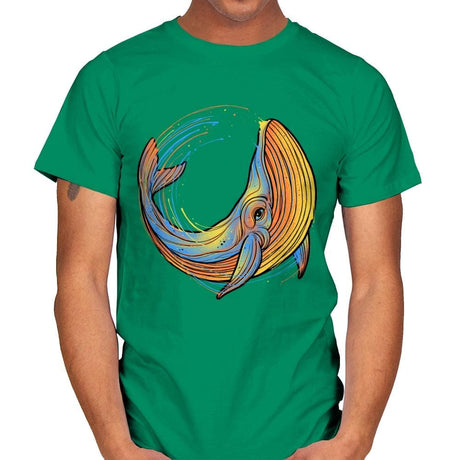 A Colorful Swim - Mens T-Shirts RIPT Apparel Small / Kelly