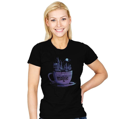 A Cup of Magic - Womens T-Shirts RIPT Apparel