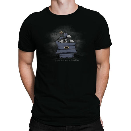 A Dark and Stormy Knight - Best Seller - Mens Premium T-Shirts RIPT Apparel Small / Black