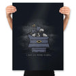 A Dark and Stormy Knight - Best Seller - Prints Posters RIPT Apparel 18x24 / Black