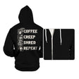 A Day in the Life - Hoodies Hoodies RIPT Apparel Small / Black