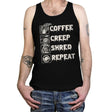 A Day in the Life - Tanktop Tanktop RIPT Apparel X-Small / Black