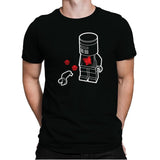 A Flesh Wound - Brick Tees - Mens Premium T-Shirts RIPT Apparel Small / Black