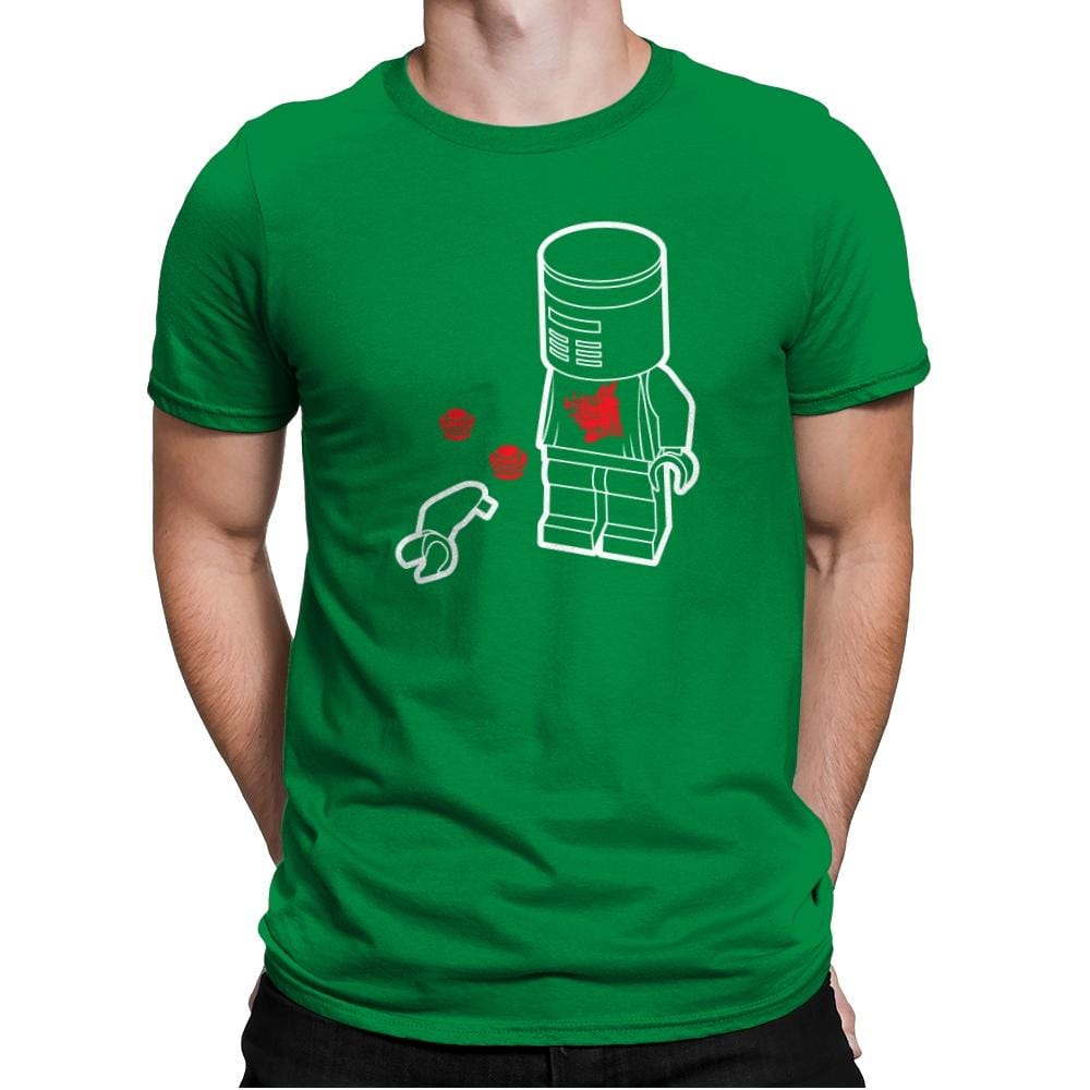 A Flesh Wound - Brick Tees - Mens Premium T-Shirts RIPT Apparel Small / Kelly Green