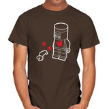 A Flesh Wound - Brick Tees - Mens T-Shirts RIPT Apparel Small / Dark Chocolate