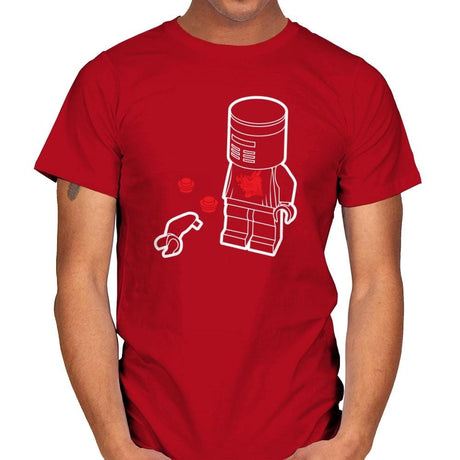 A Flesh Wound - Brick Tees - Mens T-Shirts RIPT Apparel Small / Red