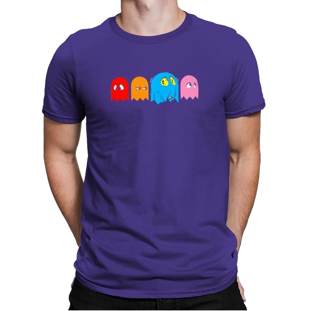 A Ghostly Disguise Exclusive - Mens Premium T-Shirts RIPT Apparel Small / Purple Rush