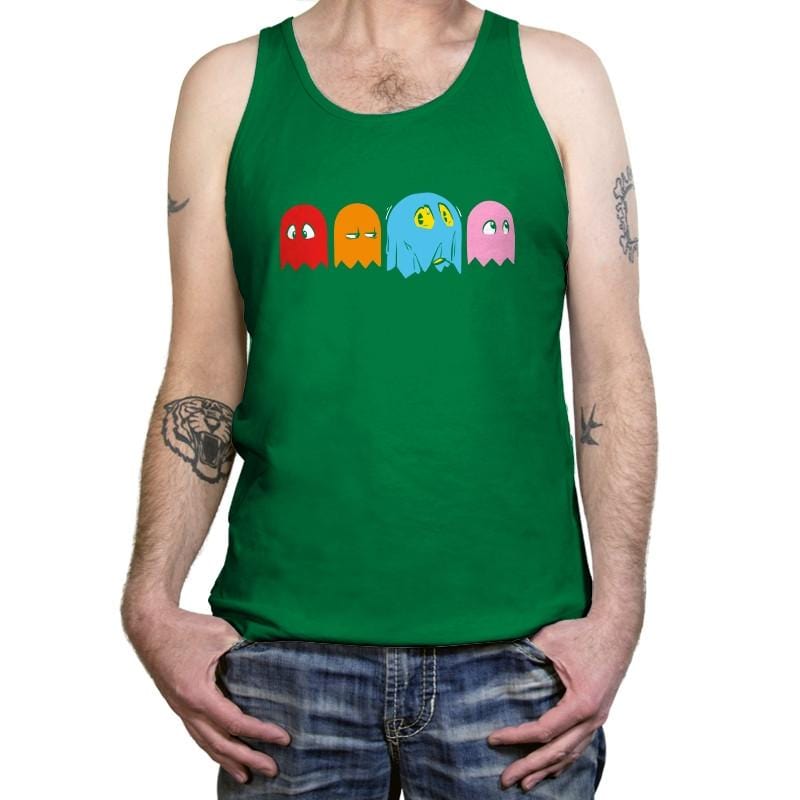 A Ghostly Disguise Exclusive - Tanktop Tanktop RIPT Apparel X-Small / Kelly
