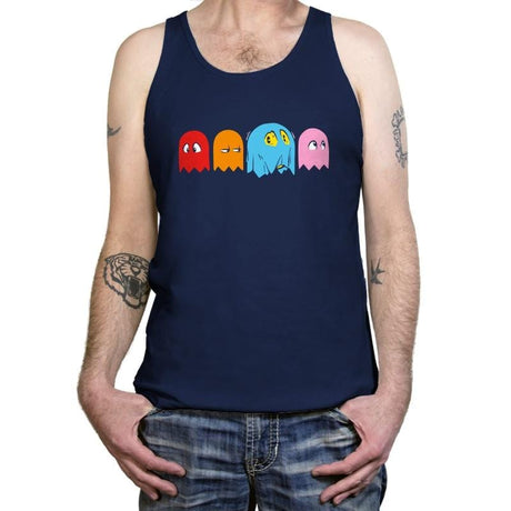 A Ghostly Disguise Exclusive - Tanktop Tanktop RIPT Apparel X-Small / Navy