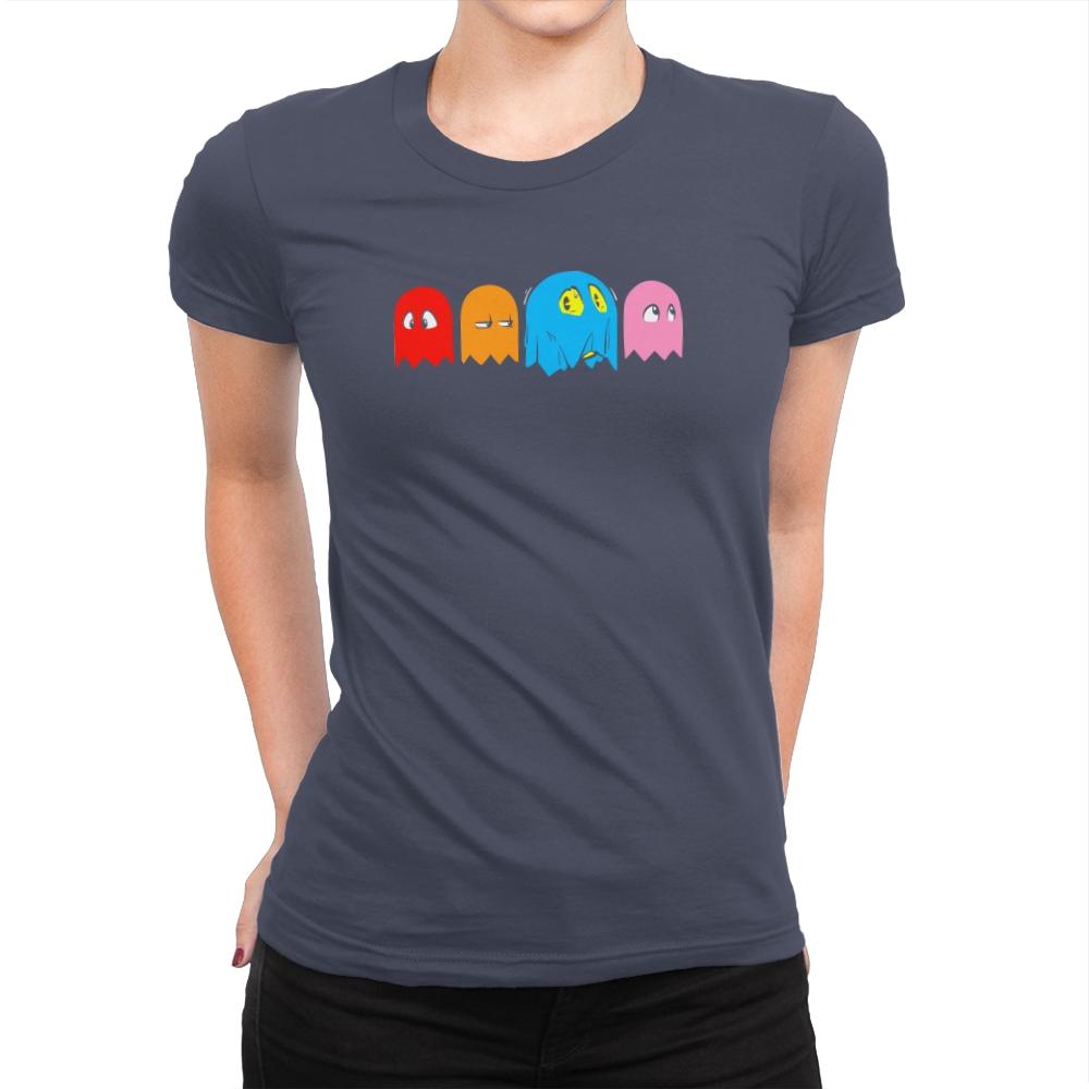 A Ghostly Disguise Exclusive - Womens Premium T-Shirts RIPT Apparel Small / Indigo