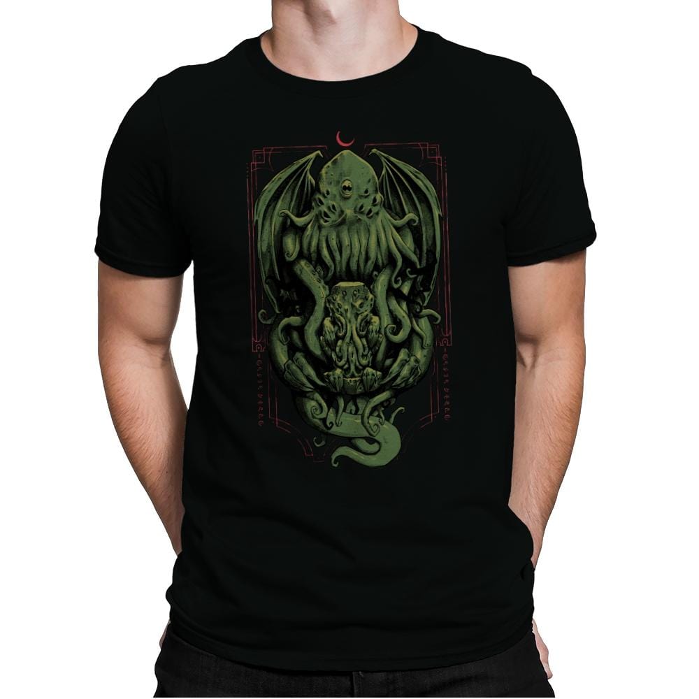 A Great Old One - Mens Premium T-Shirts RIPT Apparel Small / Black