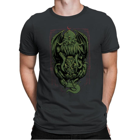 A Great Old One - Mens Premium T-Shirts RIPT Apparel Small / Heavy Metal