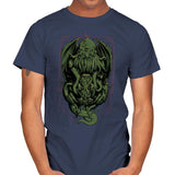 A Great Old One - Mens T-Shirts RIPT Apparel Small / Navy