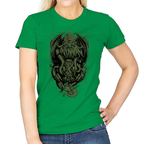 A Great Old One - Womens T-Shirts RIPT Apparel Small / Irish Green