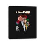 A Halloween Story - Canvas Wraps Canvas Wraps RIPT Apparel 11x14 / Black