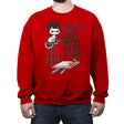 A Happy Little Accident - Crew Neck Sweatshirt Crew Neck Sweatshirt RIPT Apparel Small / Red