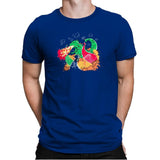 A Kaiju In Townsville Exclusive - Mens Premium T-Shirts RIPT Apparel Small / Royal