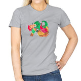A Kaiju In Townsville Exclusive - Womens T-Shirts RIPT Apparel Small / Sport Grey