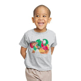 A Kaiju In Townsville Exclusive - Youth T-Shirts RIPT Apparel X-small / Sport grey