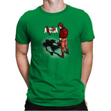 A-KIRA - Pop Impressionism - Mens Premium T-Shirts RIPT Apparel Small / Kelly Green