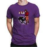 A-KIRA - Pop Impressionism - Mens Premium T-Shirts RIPT Apparel Small / Purple Rush