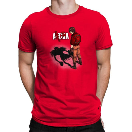A-KIRA - Pop Impressionism - Mens Premium T-Shirts RIPT Apparel Small / Red