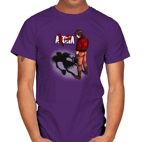 A-KIRA - Pop Impressionism - Mens T-Shirts RIPT Apparel Small / Purple