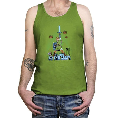 A Link To The Craft Exclusive - Tanktop Tanktop RIPT Apparel X-Small / Leaf