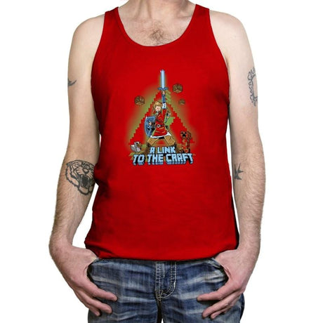 A Link To The Craft Exclusive - Tanktop Tanktop RIPT Apparel X-Small / Red