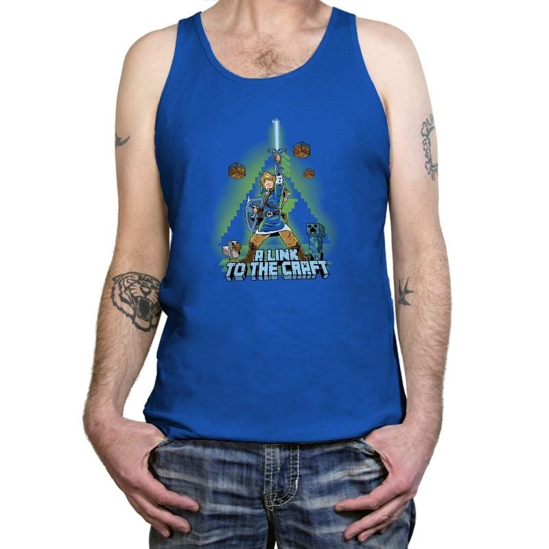 A Link To The Craft Exclusive - Tanktop Tanktop RIPT Apparel X-Small / True Royal