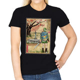 A Link to the Past Woodblock - Womens T-Shirts RIPT Apparel Small / Black