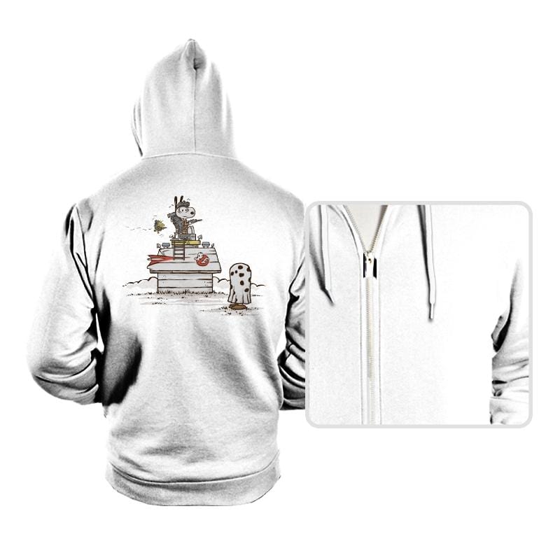 A little afraid of that ghost, but looking forward to the movie! - Hoodies Hoodies RIPT Apparel Small / White