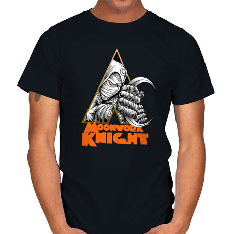 A Moonwork Knight - Mens T-Shirts RIPT Apparel Small / Black