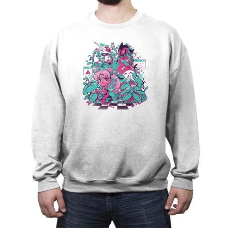 A N I M E W A V E - Crew Neck Sweatshirt Crew Neck Sweatshirt RIPT Apparel