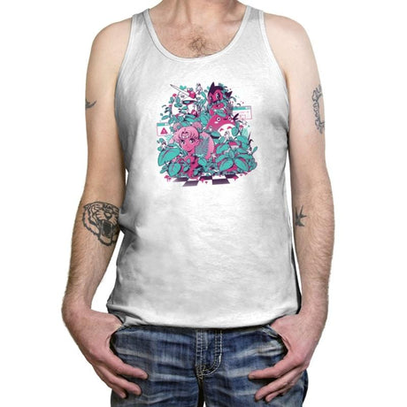 A N I M E W A V E - Tanktop Tanktop RIPT Apparel X-Small / White