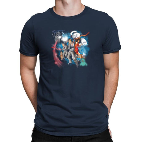 A New Ghost Exclusive - Mens Premium T-Shirts RIPT Apparel Small / Midnight Navy