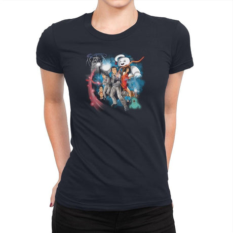 A New Ghost Exclusive - Womens Premium T-Shirts RIPT Apparel Small / Midnight Navy